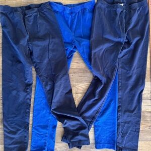 Hanna Andersson Kids Leggings - Navy and Blue